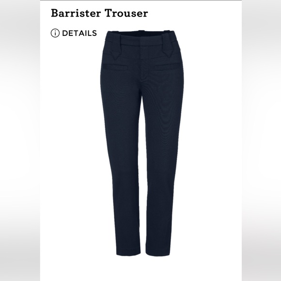 CAbi Barrister Trouser, Size 8, EUC, Navy - Picture 6 of 9